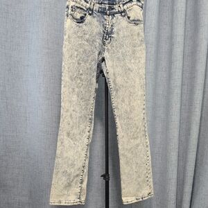 DG2 by Diane Gilman Acid Wash‎ Straight Leg Jeans. Retro 80s Feel Size 12